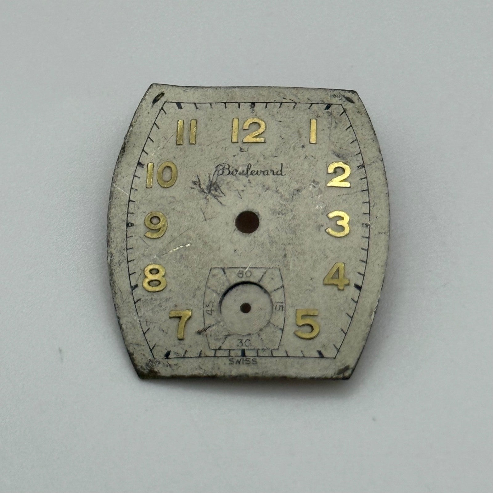 AS 1124 Watch Movement Manual Wind A Schild Vintage Swiss Parts Repair 25.9mm