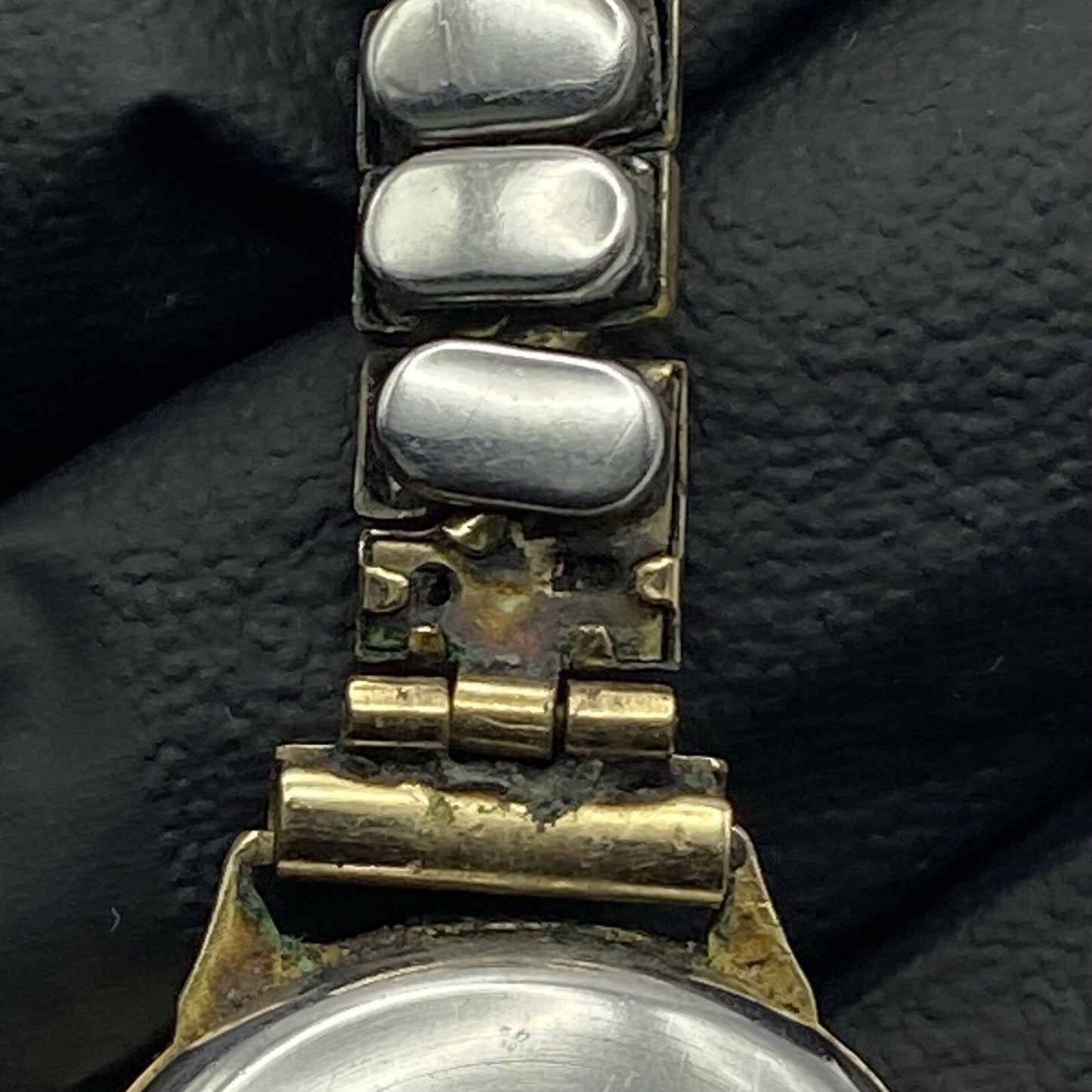 21mm WORKING Vintage Oris 612 KIF Gold Plated Centre Seconds Watch 3 MINS FAST
