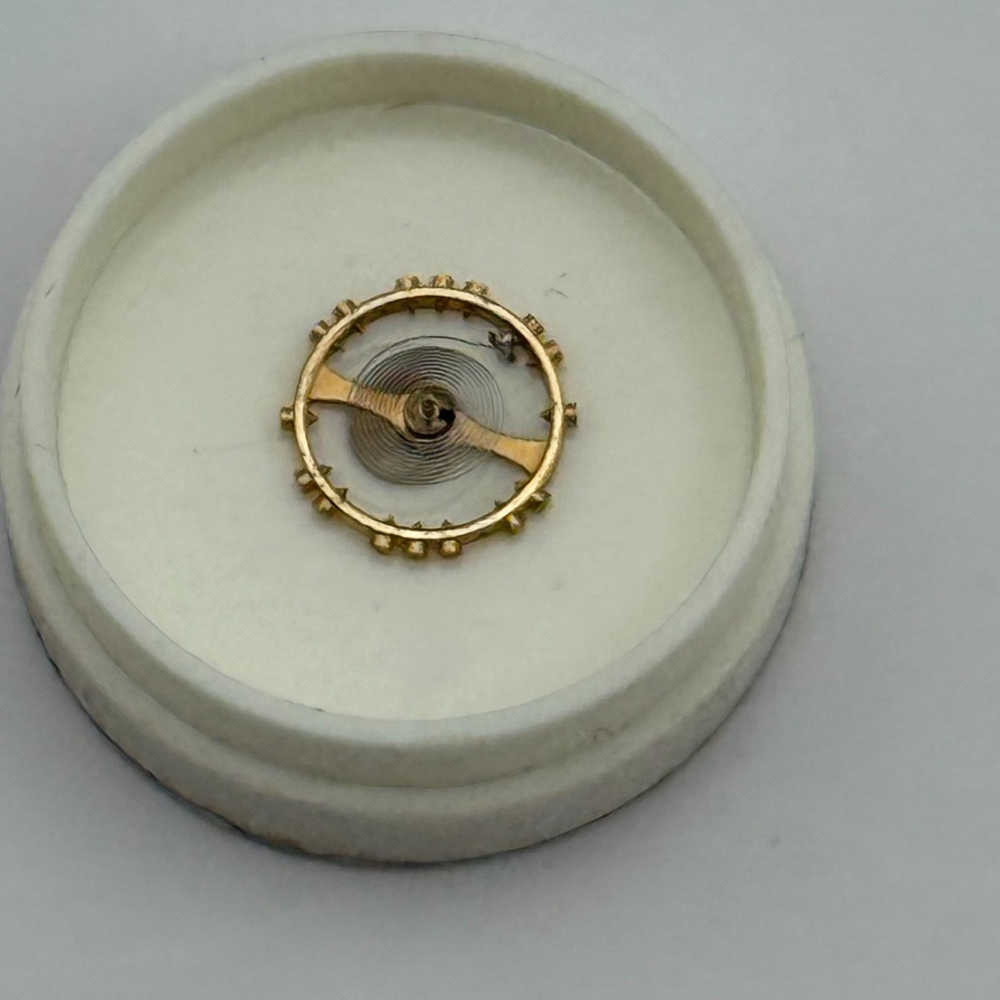 AS 976 1012 Balance Wheel Complete And Spring Inca 532 M Watch Movement Parts