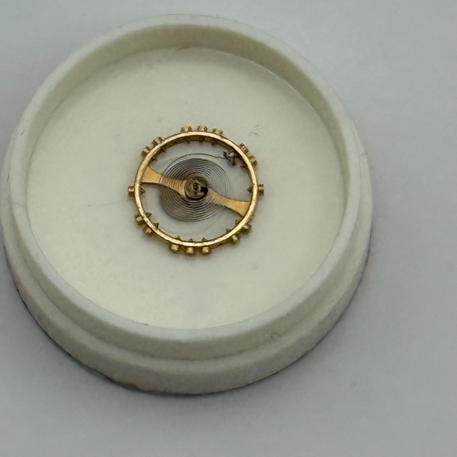 AS 976 1012 Balance Wheel Complete And Spring Inca 532 M Watch Movement Parts