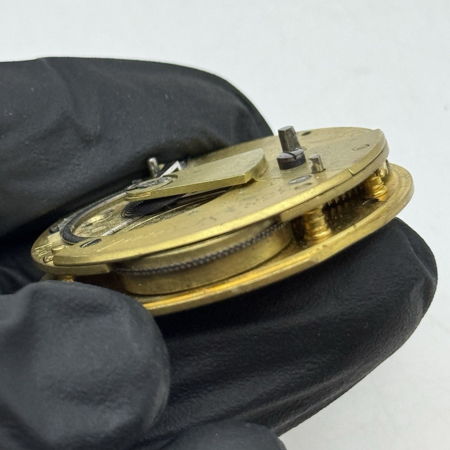 41.6mm Jones Strand Fusee Chain Present Pocket Watch Movement FOR PARTS