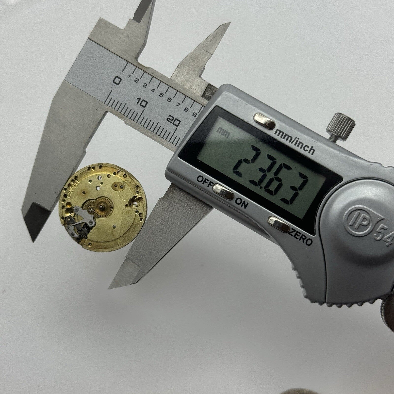 22.2mm Vintage Rolex 2216 Sub Seconds Wristwatch Dial & Unidentified Movement