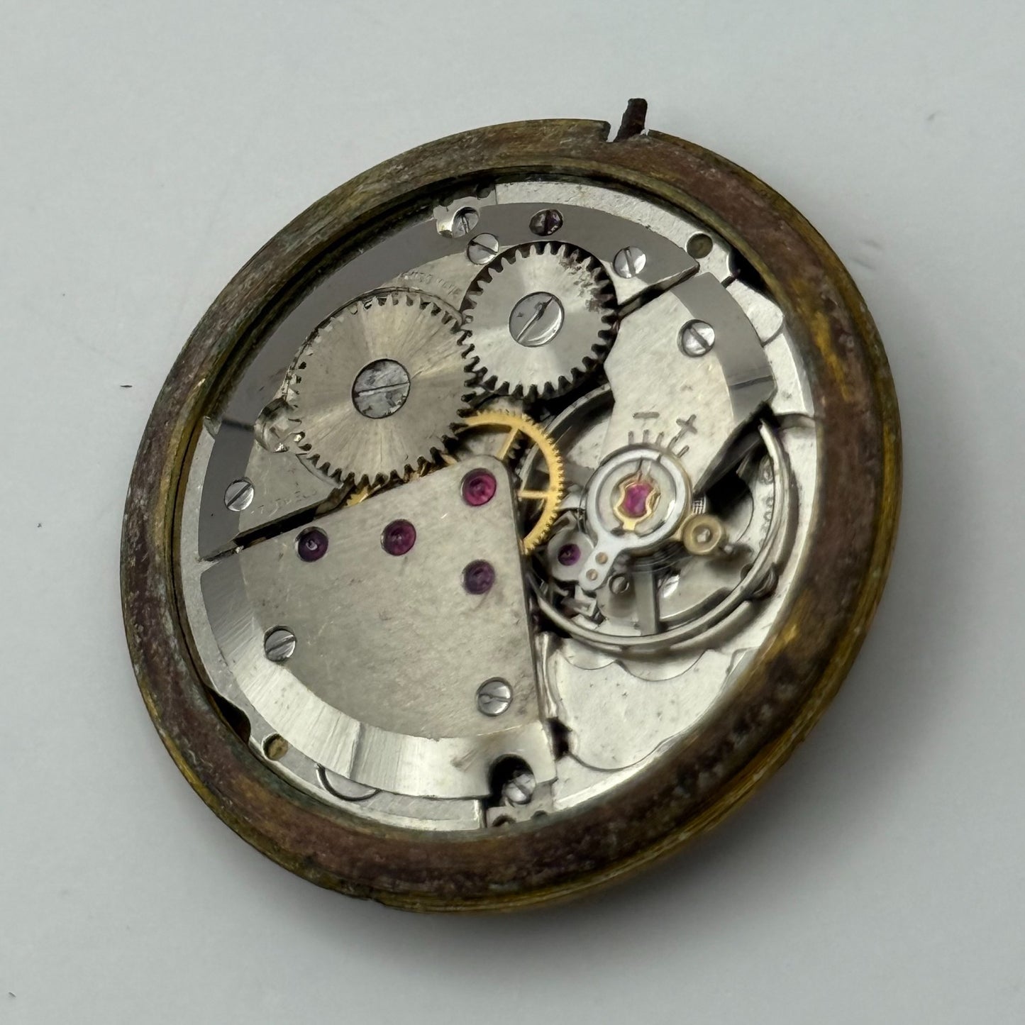 ETA 2408 Watch Movement Talis Manual Wind Vintage Swiss Parts Repair 30.9mm