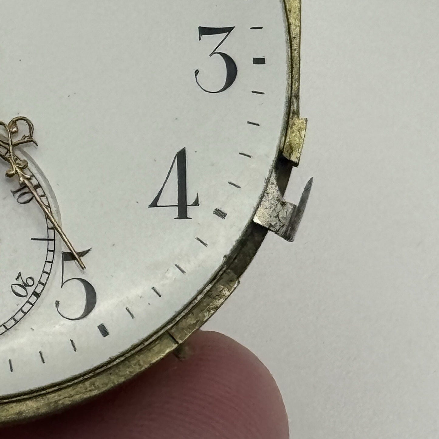 45.2mm Parrenin High Quality Antique Pocket Watch Movement FOR PARTS Repair