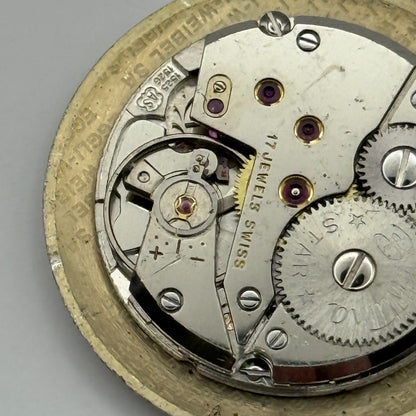 AS 1525 1526 Watch Movement Bentima Manual Wind Vintage Parts Repair 23.6mm