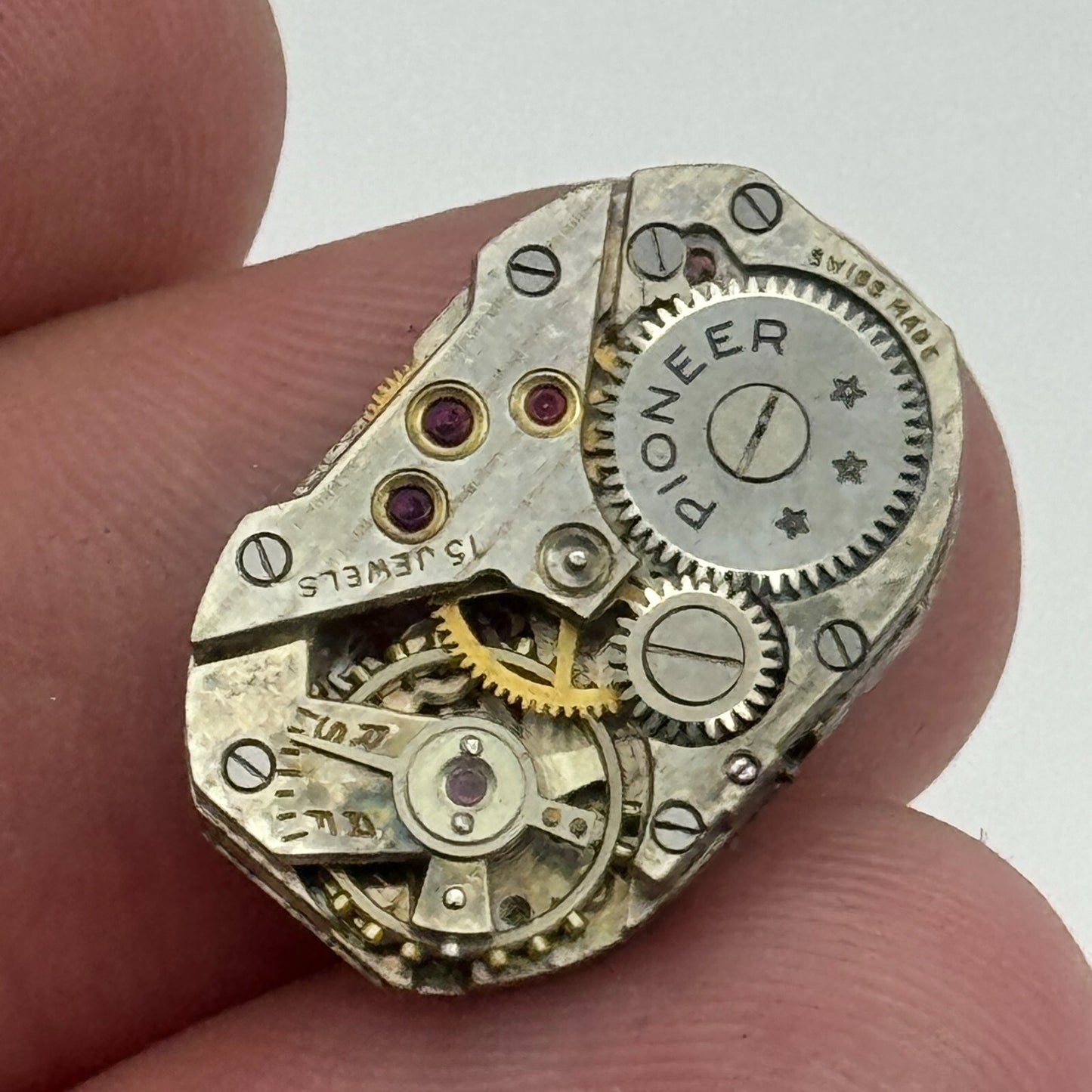 12.9mm Pioneer AS 1051 A Schild Balance Ok Swiss Watch Movement PARTS SPARES