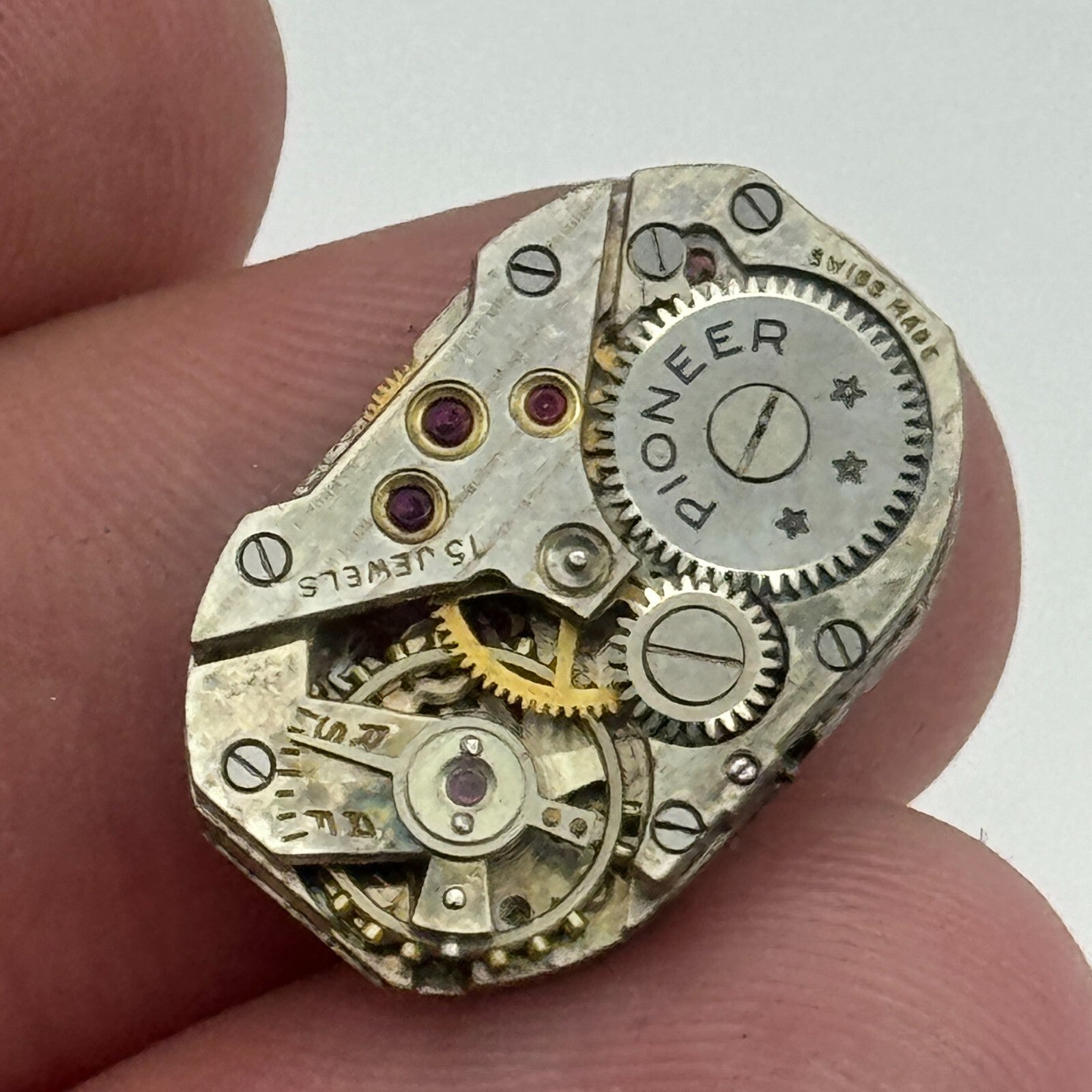 12.9mm Pioneer AS 1051 A Schild Balance Ok Swiss Watch Movement PARTS SPARES