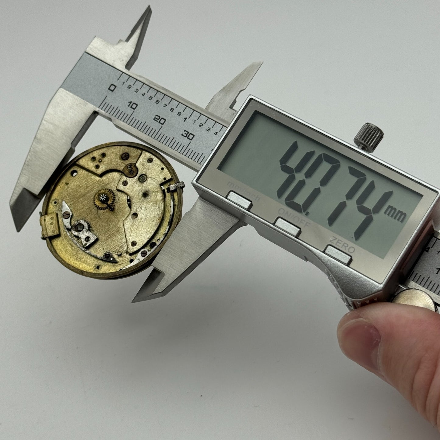 40.7mm Antique Lambert Geneve Balance Intact Key Wound Pocket Watch Movement