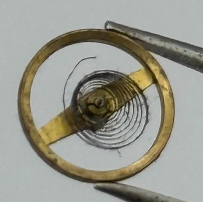 BFG 927 Balance Wheel Complete And Spring 6 3/4-8''' Watch Movement Parts 