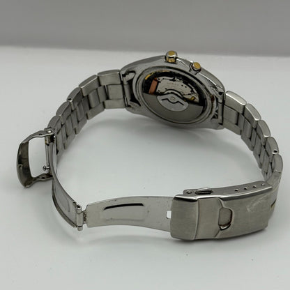 Seiko Kinetic 50M Men's Quartz Watch 5M63 - 0AC0 Date Dial 41mm PARTS REPAIR