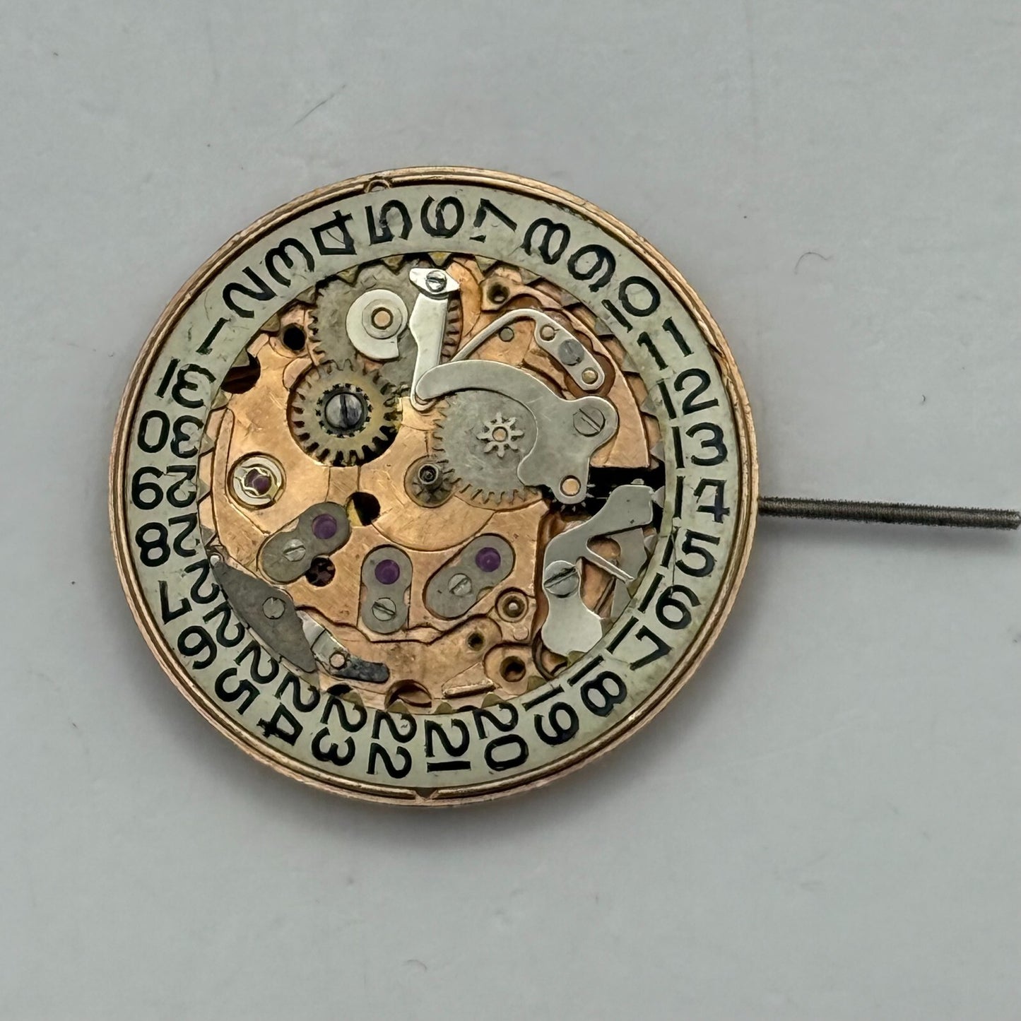 25.9mm Vintage Accurist FHF 66-9 Swiss Manual Wind Watch Movement PARTS REPAIR