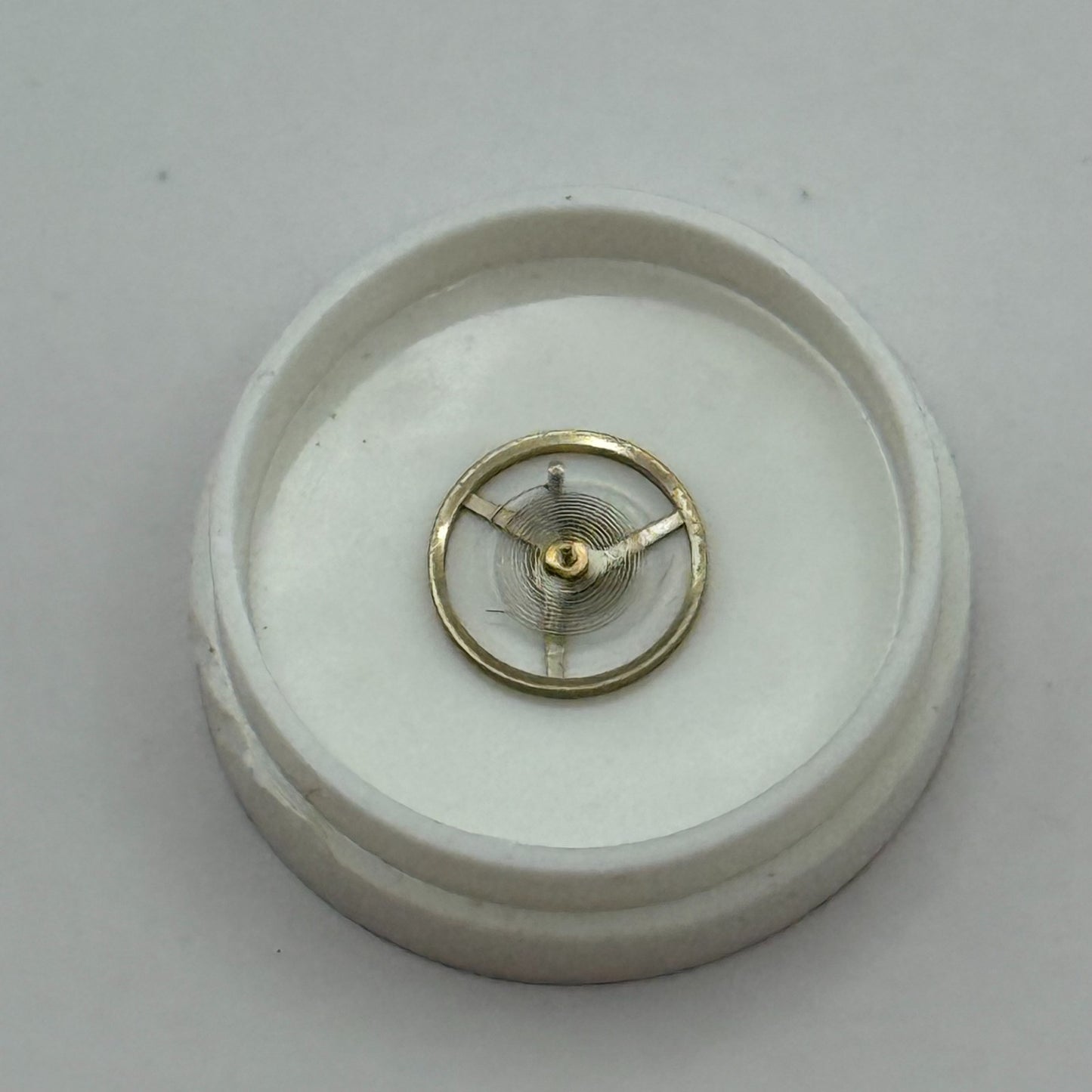 AS 1977-2 Balance Wheel Complete And Spring Inca 1831 M Watch Movement Parts NOS