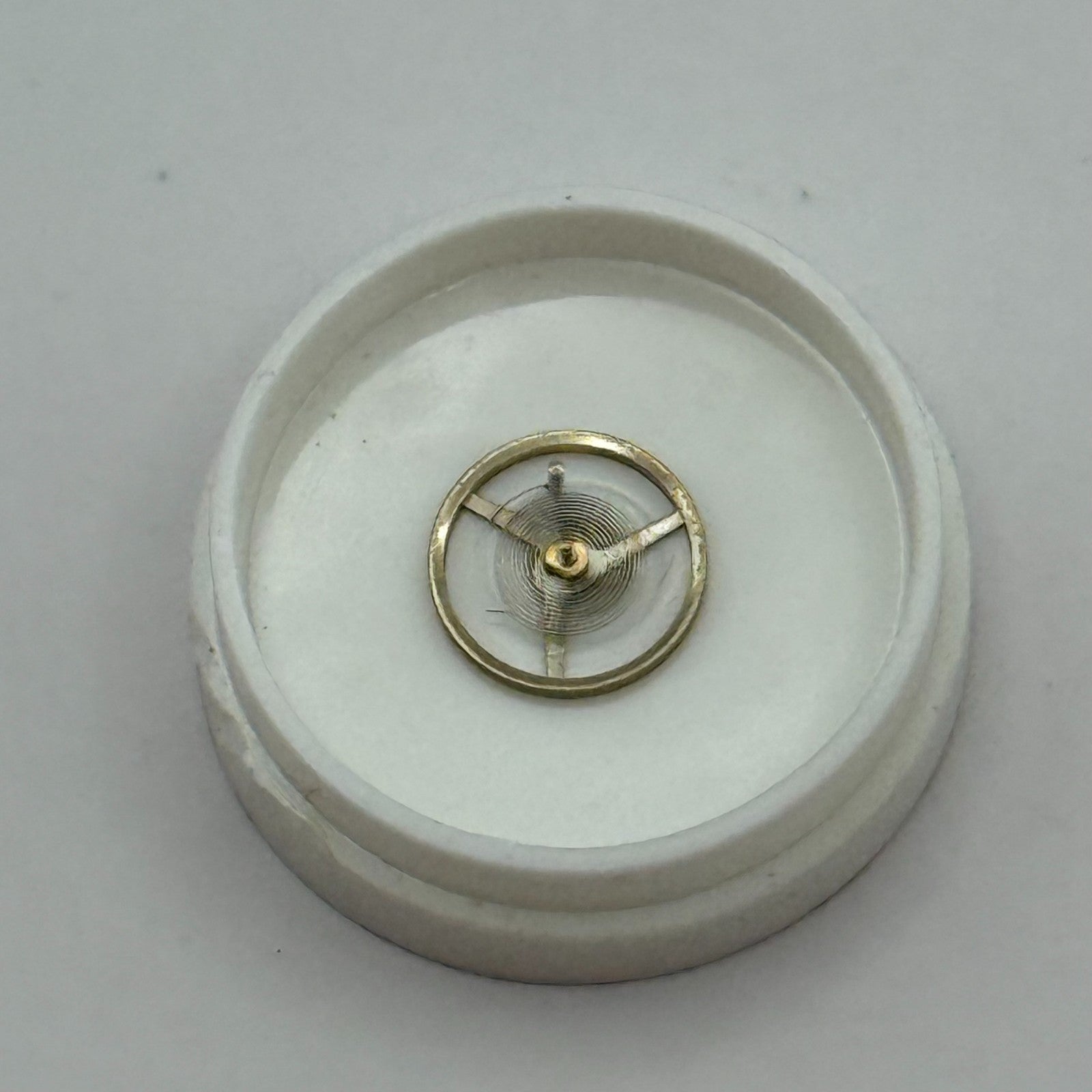 AS 1977-2 Balance Wheel Complete And Spring Inca 1831 M Watch Movement Parts NOS