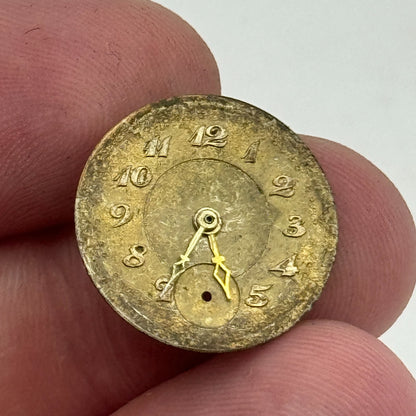 19.7mm C.H.F Tissot & Fils Locle Rare Early Manual Wind Watch Movement PARTS