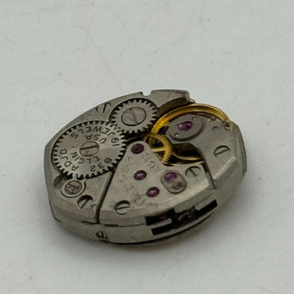 13.2mm Ladies Elgin 832 Rare 19 Jewels Manual Wind Watch Movement PARTS SPARES