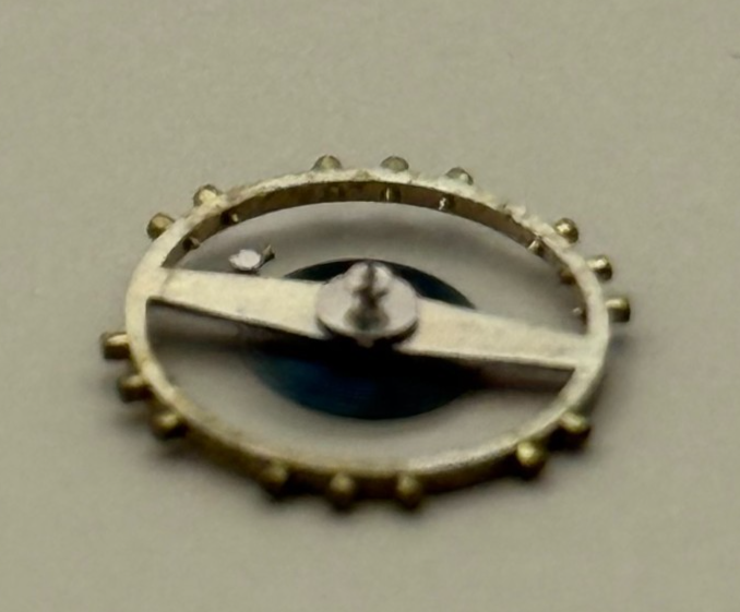 ETA 2390 2401 Balance Wheel Complete And Spring 1419 M Watch Movement Parts NOS