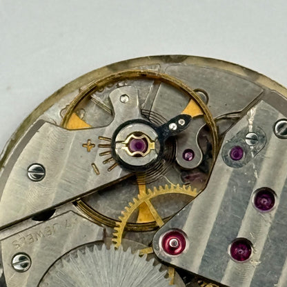 ETA 1120 Watch Movement Garrard Manual Wind Vintage Swiss Parts Repair 26.5mm