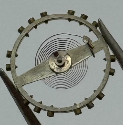 AS 984 Balance Wheel Complete And Spring 10 1/2''' 30 M Watch Movement Parts NOS