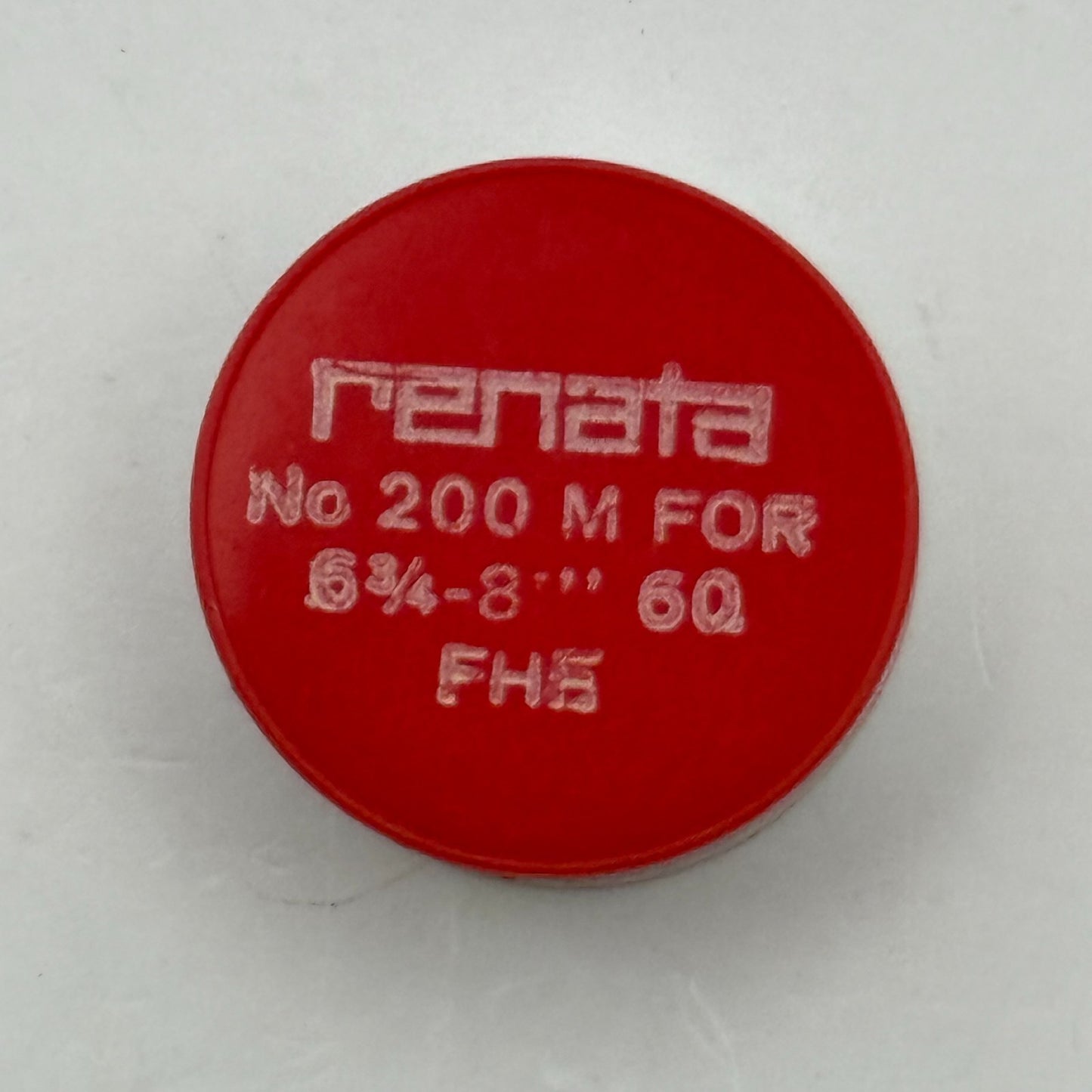 FHF 60 Balance Wheel Complete And Spring 6¾–8’’’ 200 M Watch Movement Parts NOS