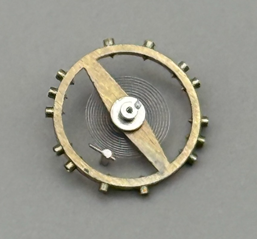 ETA 790 Balance Wheel Complete And Spring  8¾’’’  Watch Movement Parts NOS