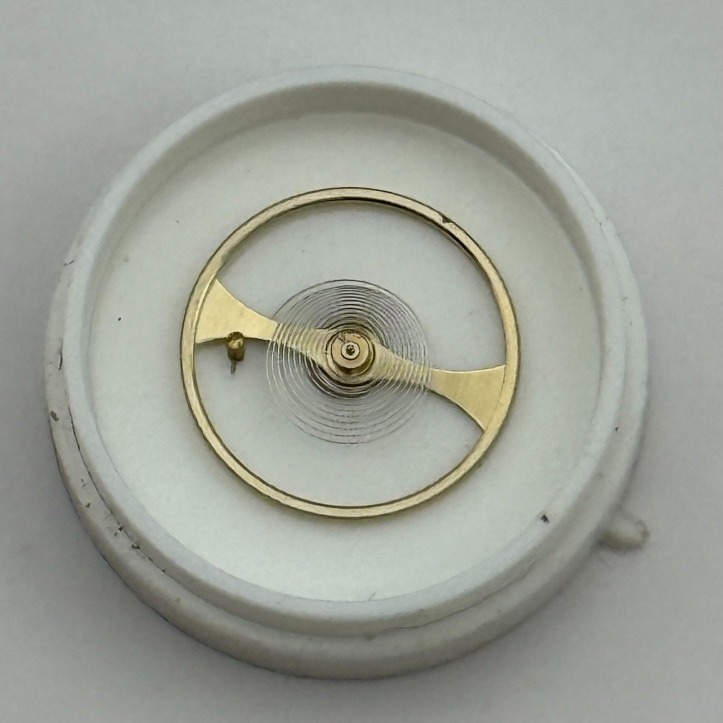 Oris 650 654 Balance Wheel Complete And Spring  11½’’’ 1513 M Watch Parts NOS