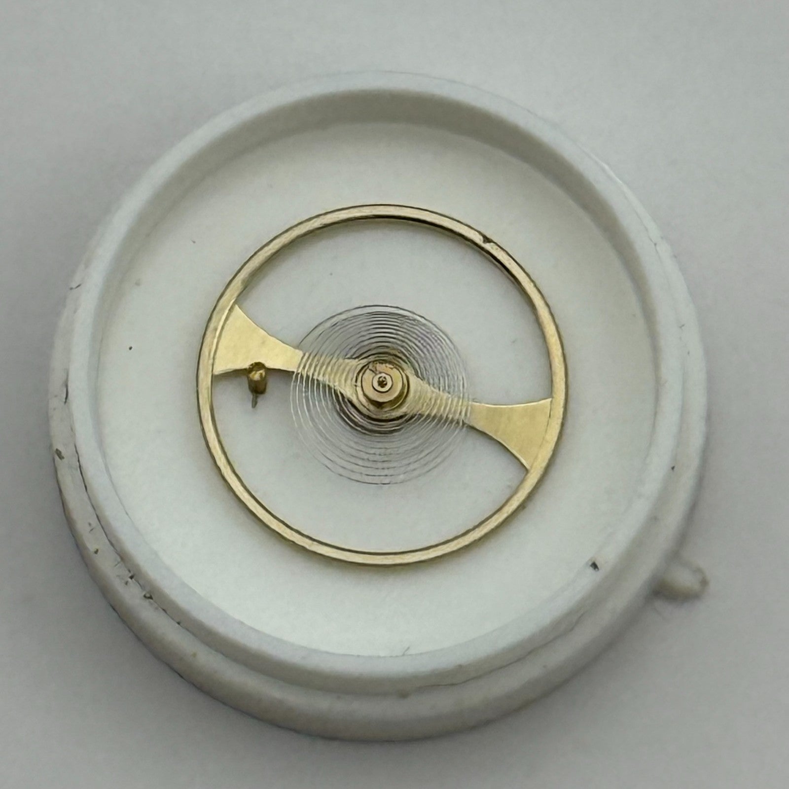 Oris 650 654 Balance Wheel Complete And Spring  11½’’’ 1513 M Watch Parts NOS