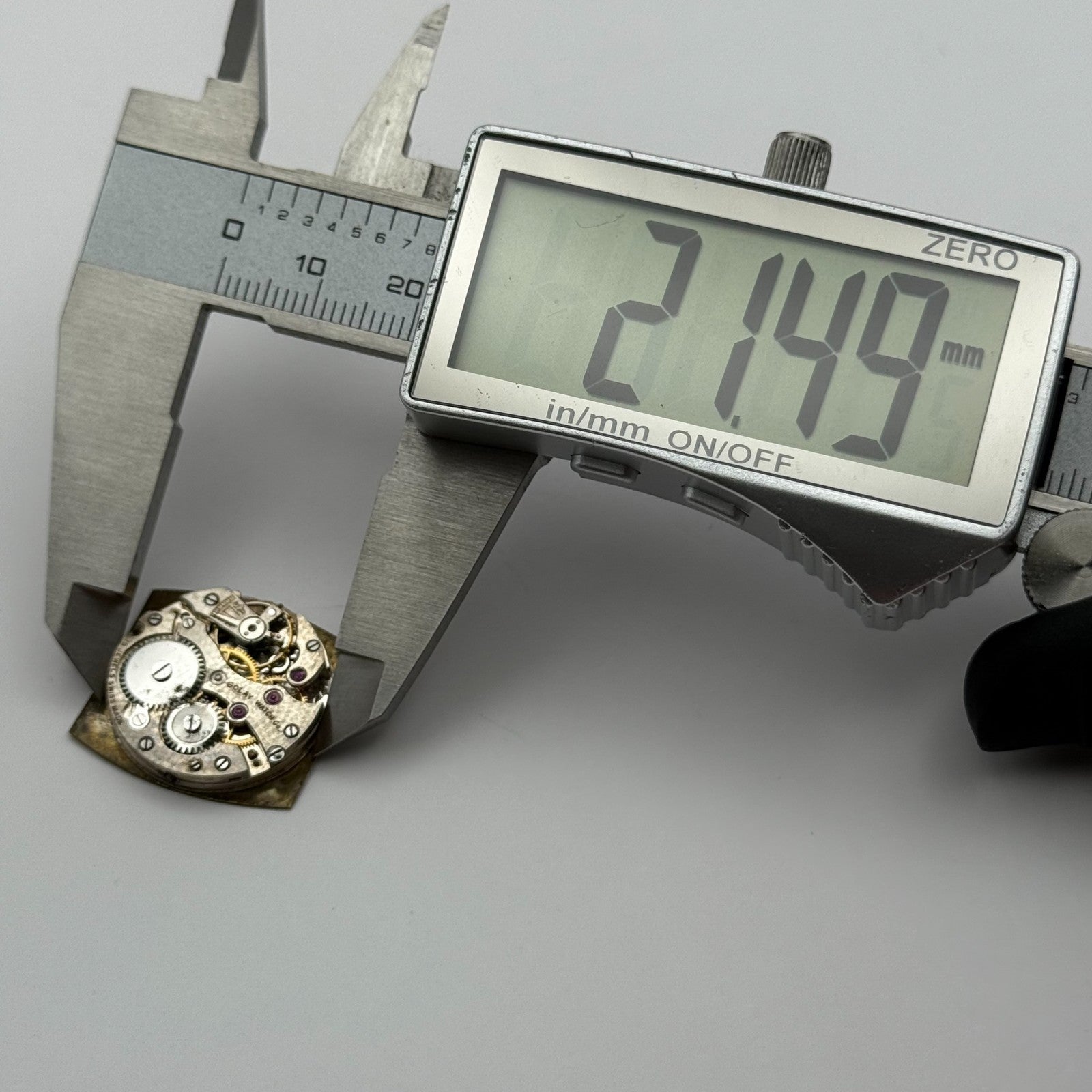 Art Deco Golay Watch Co Watch Movement Manual Wind Vintage Parts Repair 21.4mm