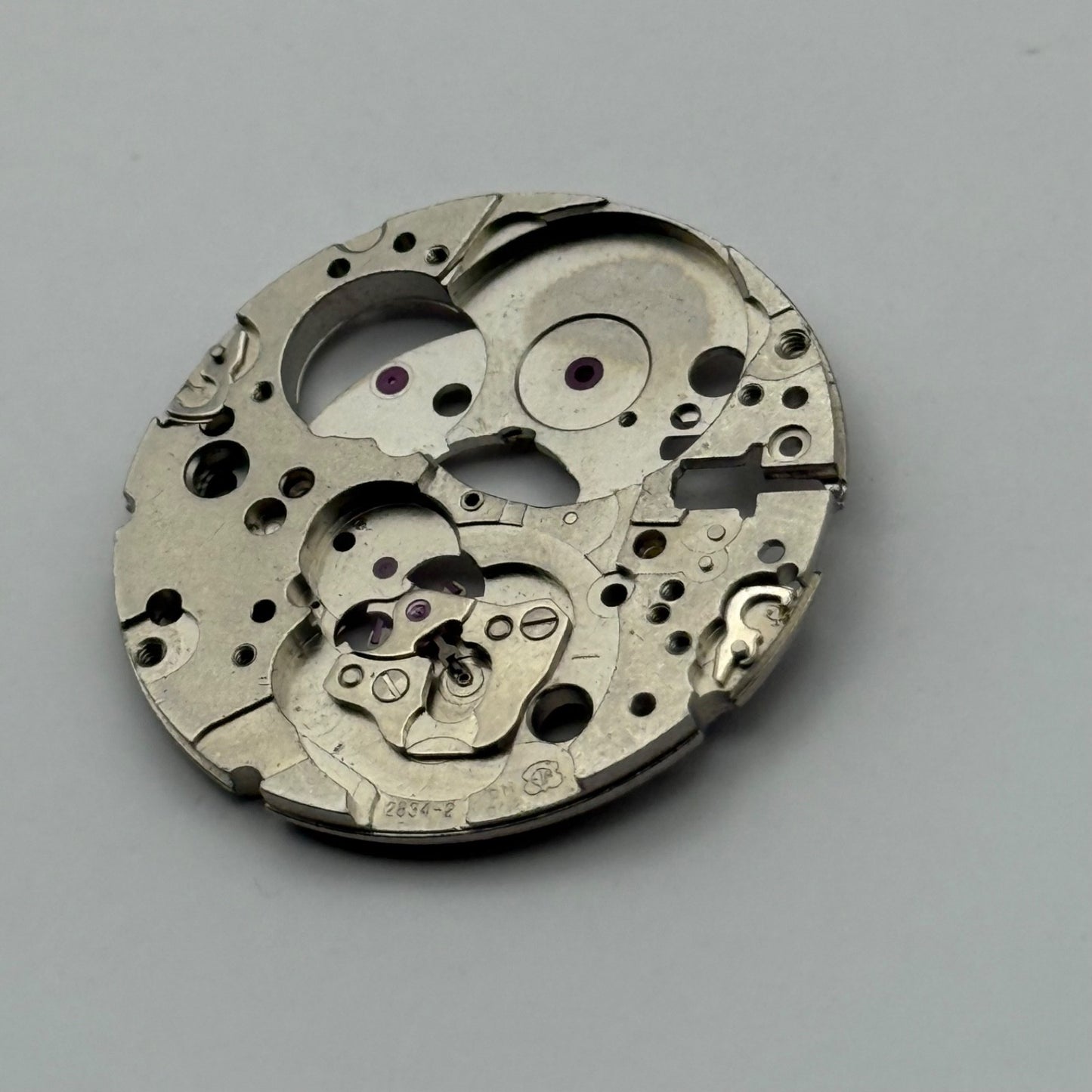 ETA 2834-2 DM 01-2 Watch Movement Incomplete Automatic Vintage Parts 25.9mm
