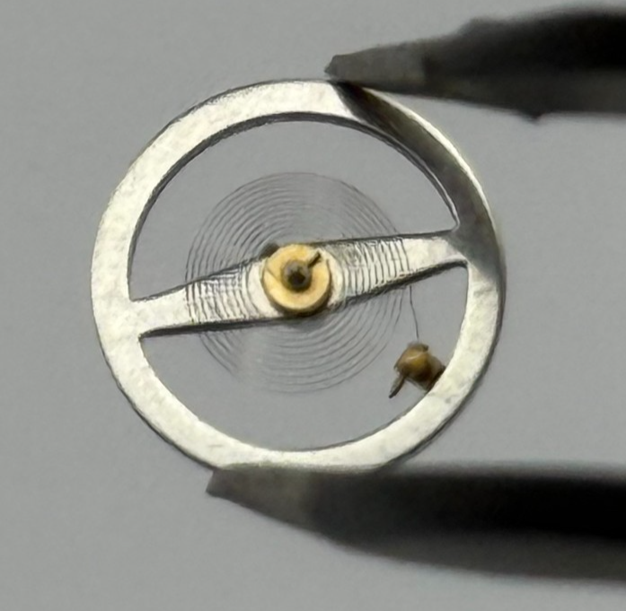 OC RZ Balance Wheel Complete And Spring 10½’’’ a dgt. 1534 Watch Movement Parts 