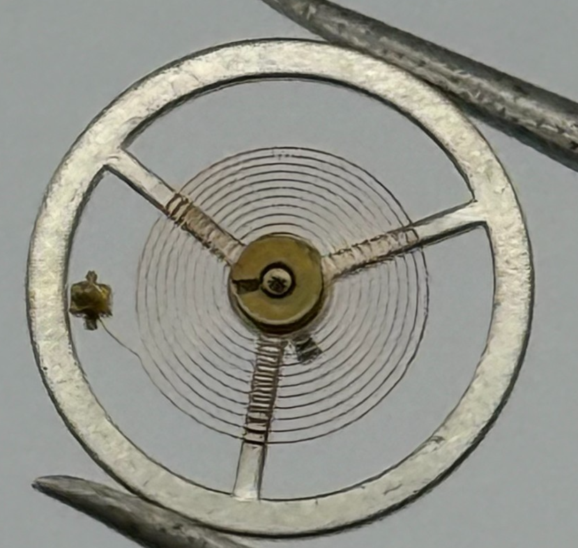 BFG 866 Balance Wheel Complete And Spring  DGT. 64 Watch Movement Parts NOS