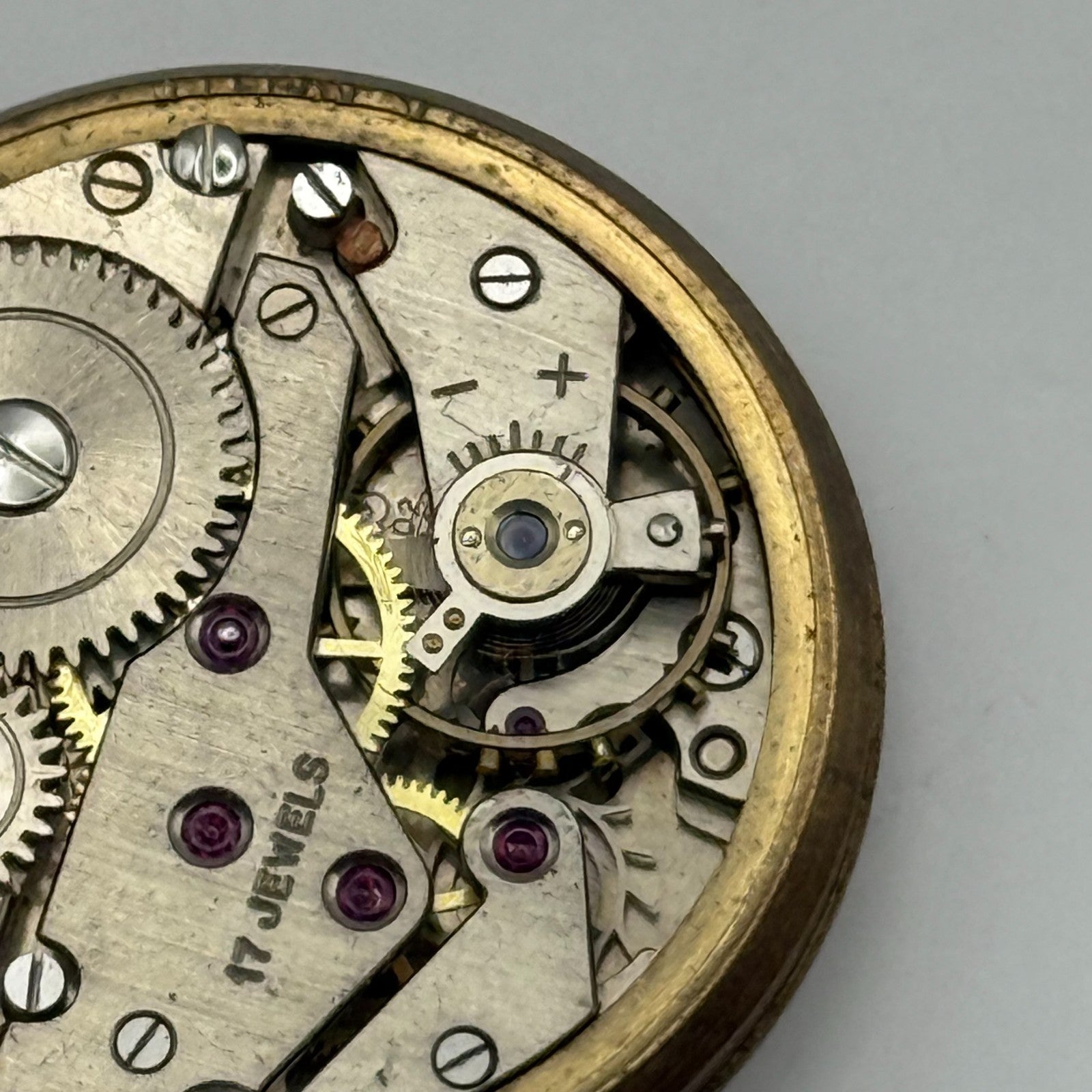 AS 1002 984 Watch Movement Aristo Manual Wind Vintage Swiss Parts Repair 27.7mm