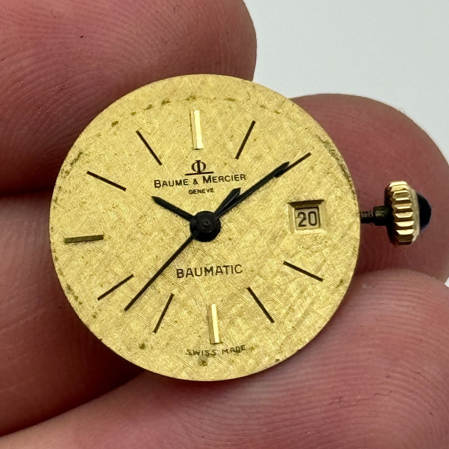 17.4mm Baume & Mercier BM-760 Baumatic Automatic Swiss Watch Movement PARTS