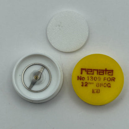 EB 8800 Balance Wheel Complete And Spring 12’’’ 1309 Watch Movement Parts NOS