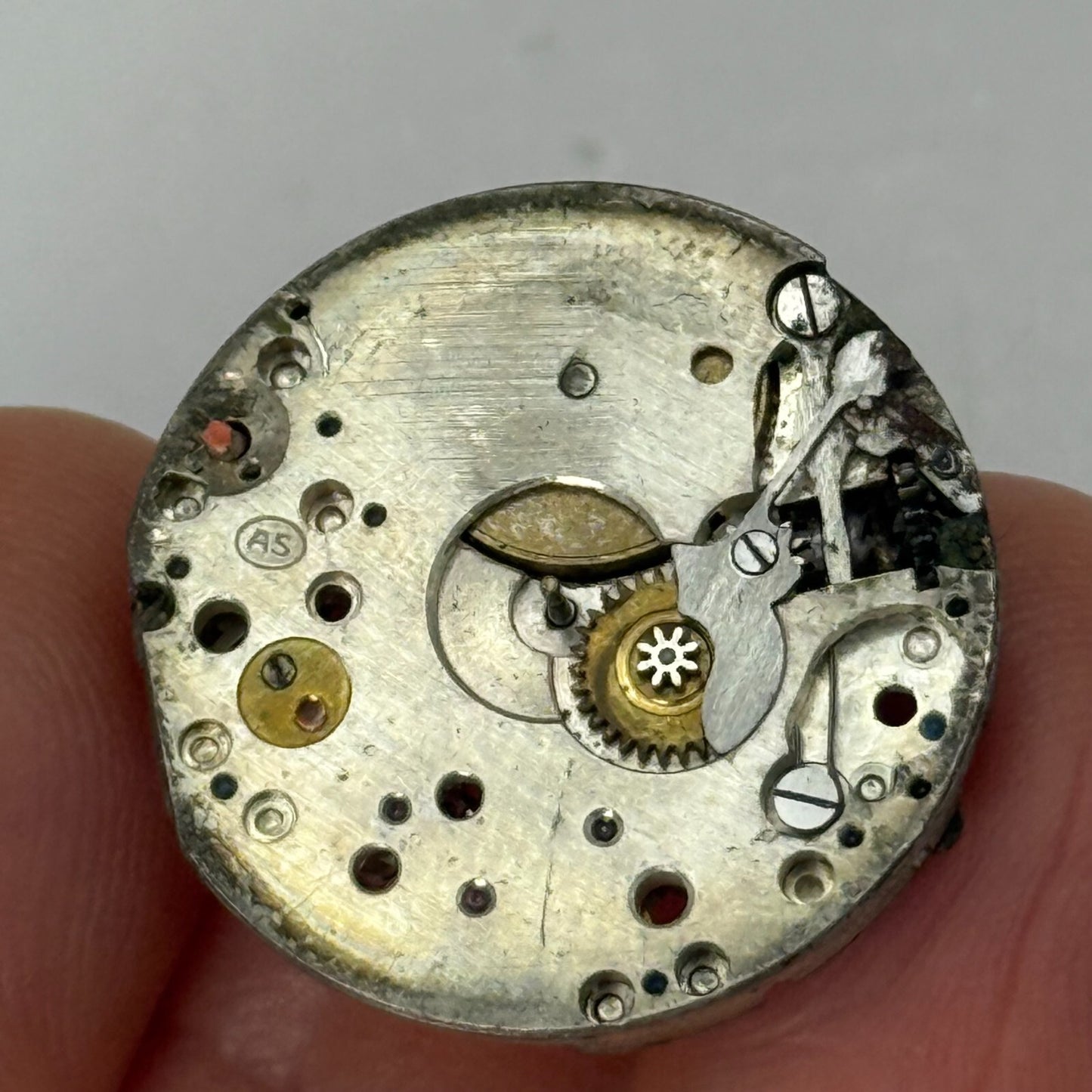 23.5mm Vintage AS A Schild Manual Wind Watch Movement PARTS REPAIR