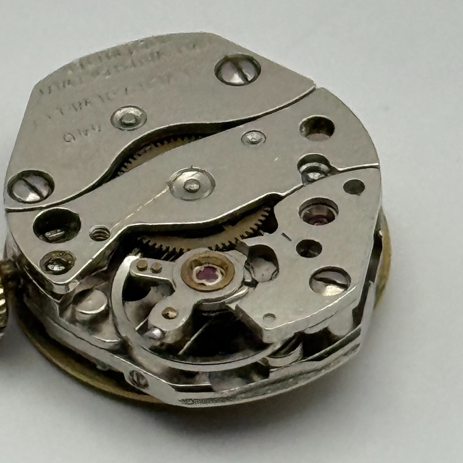 Oris 440  Watch Movement Manual Wind Vintage Swiss Parts Repair Spares 18.2mm