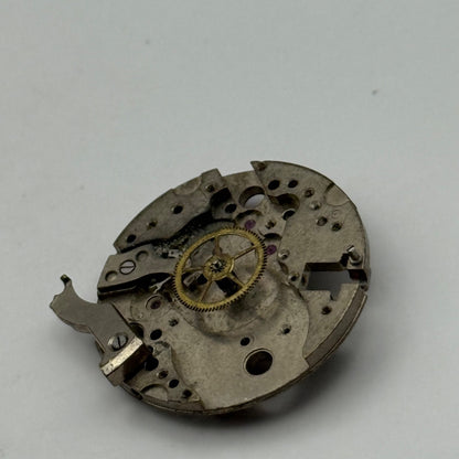 A-R 412 Watch Movement Manual Wind Vintage Incomplete Parts Repair 23.6mm