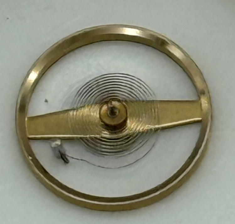 ST 69 Balance Wheel Complete And Spring 6¾–8’’’ 1155 Watch Movement Parts NOS