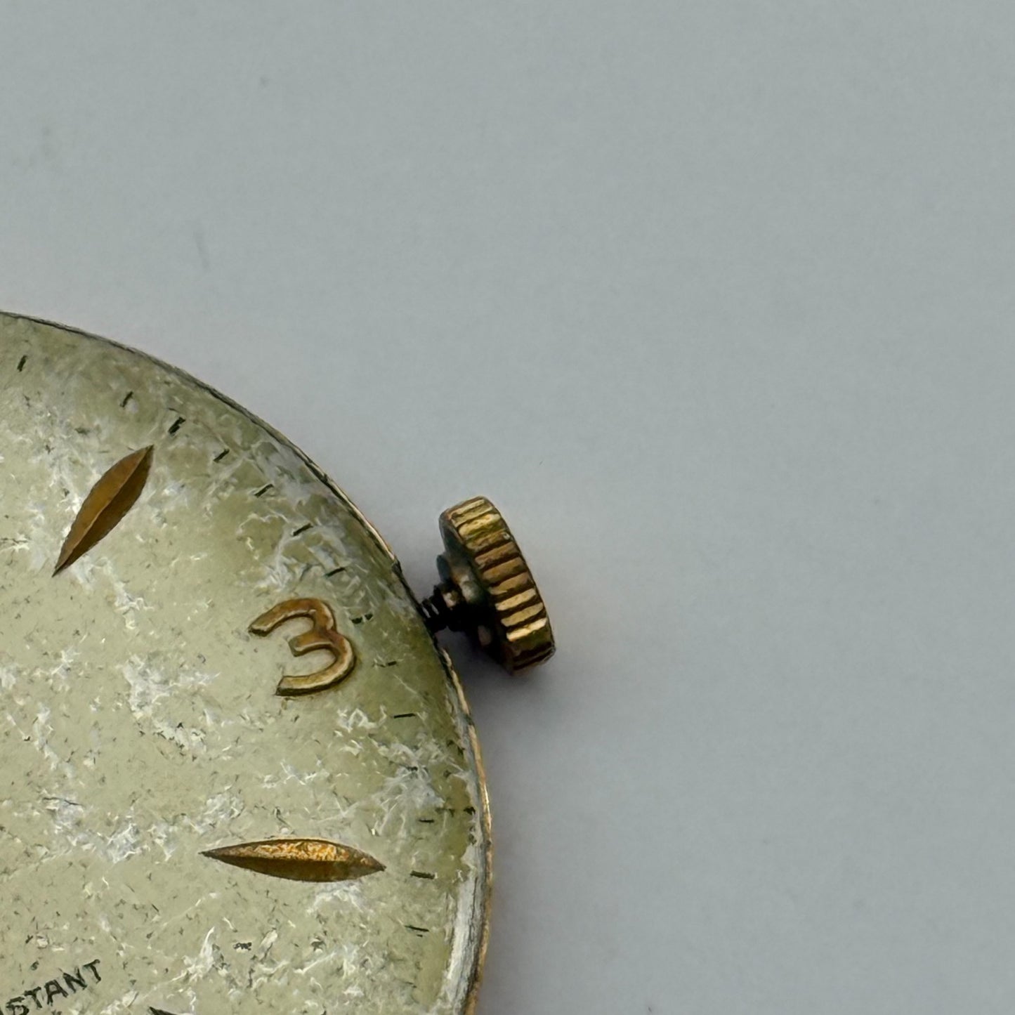 Buser 15A Thomas Russell & Son Watch Movement Running Manual Wind Parts 29.8mm