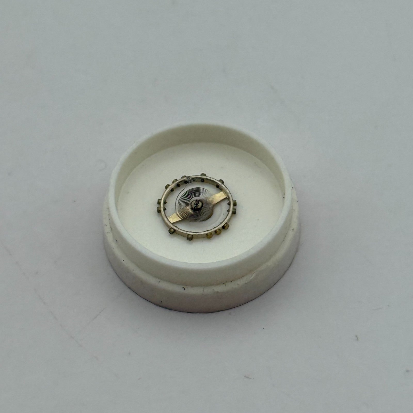 ETA 761 1201 Balance Wheel Complete And Spring  145 M Watch Movement Parts NOS