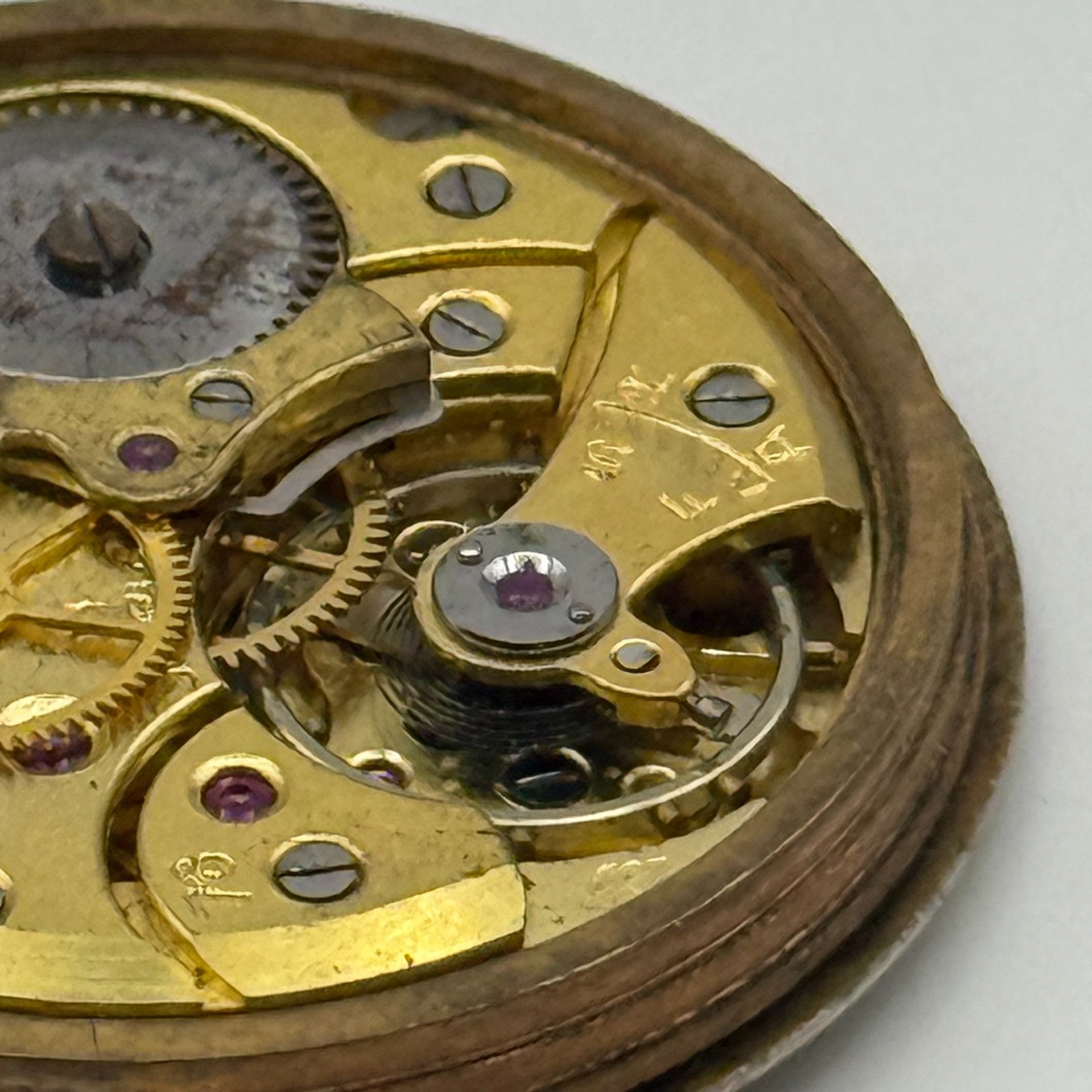 Rotary Maximus Revue 76 Good Balance Watch Movement Manual Wind Parts 26.9mm