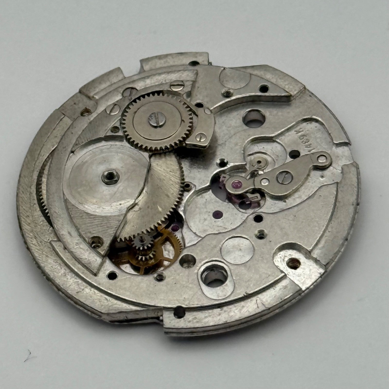 Eterna 1489K Watch Movement Automatic Vintage Incomplete Parts Repair 29.3mm