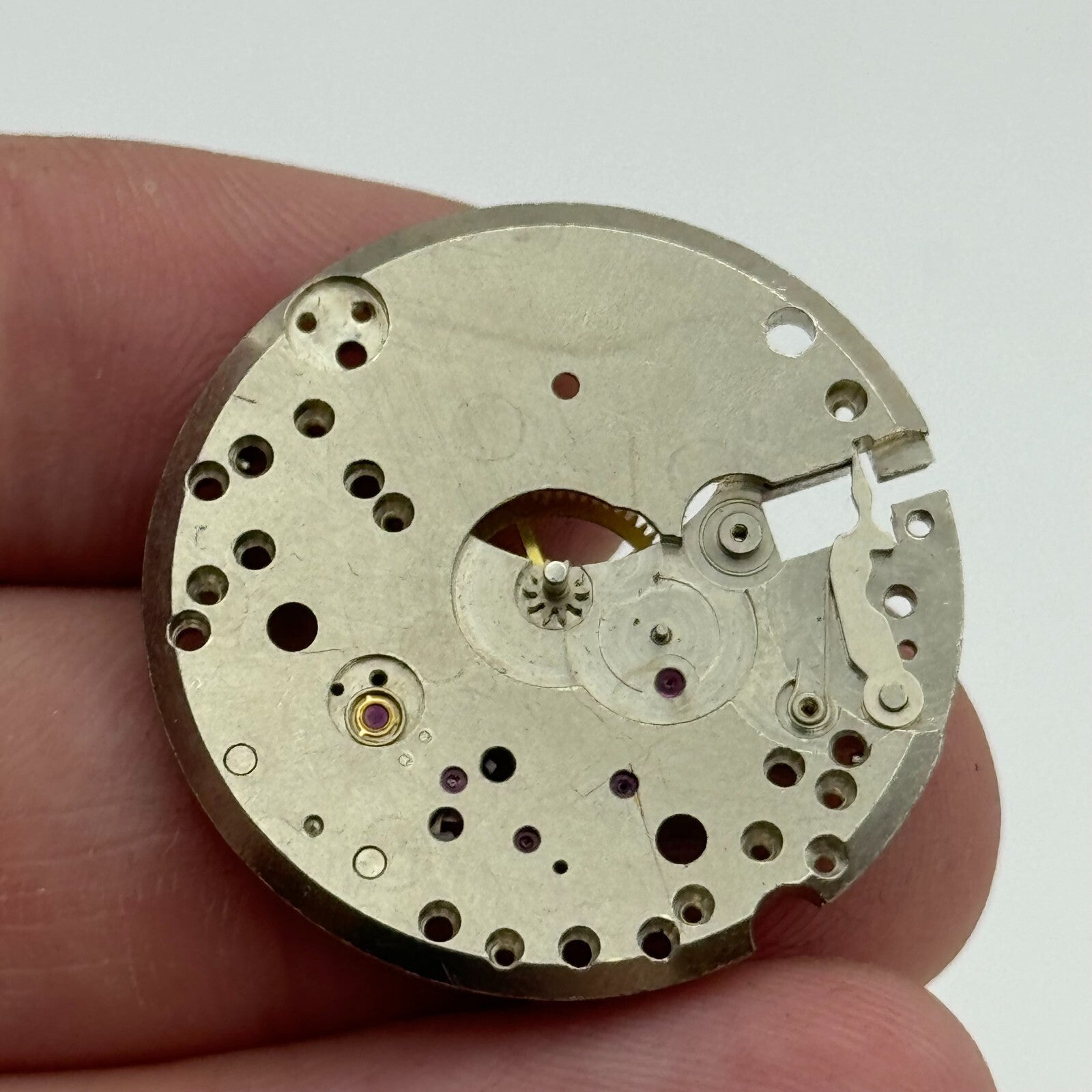 29.3mm Men's AS 1130 Main Plate Manual Wind Partial Watch Movement Vintage PARTS