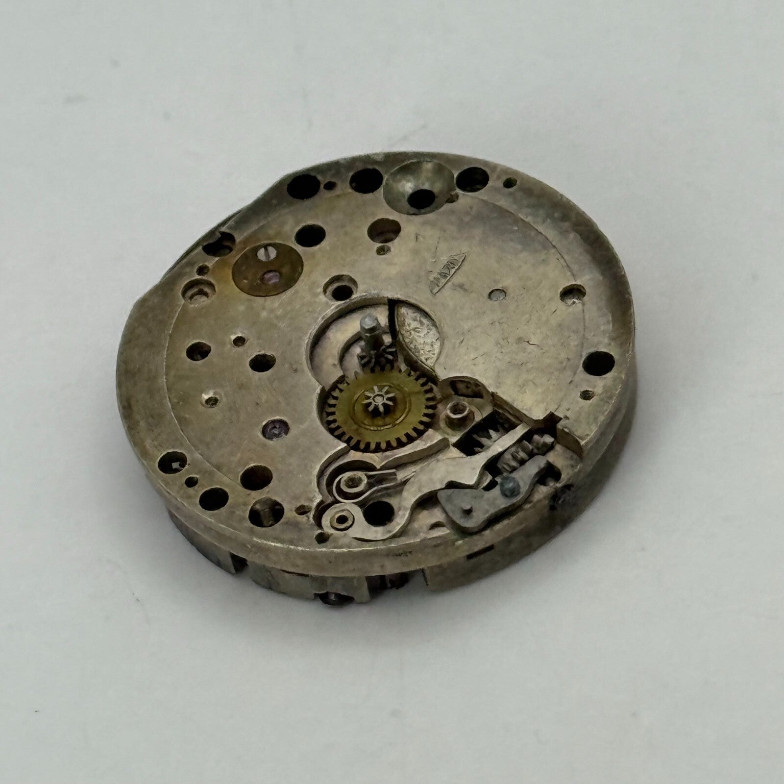 22mm Vintage Bernex Maru 269 Swiss Made Manual Wind Watch Movement PARTS REPAIR