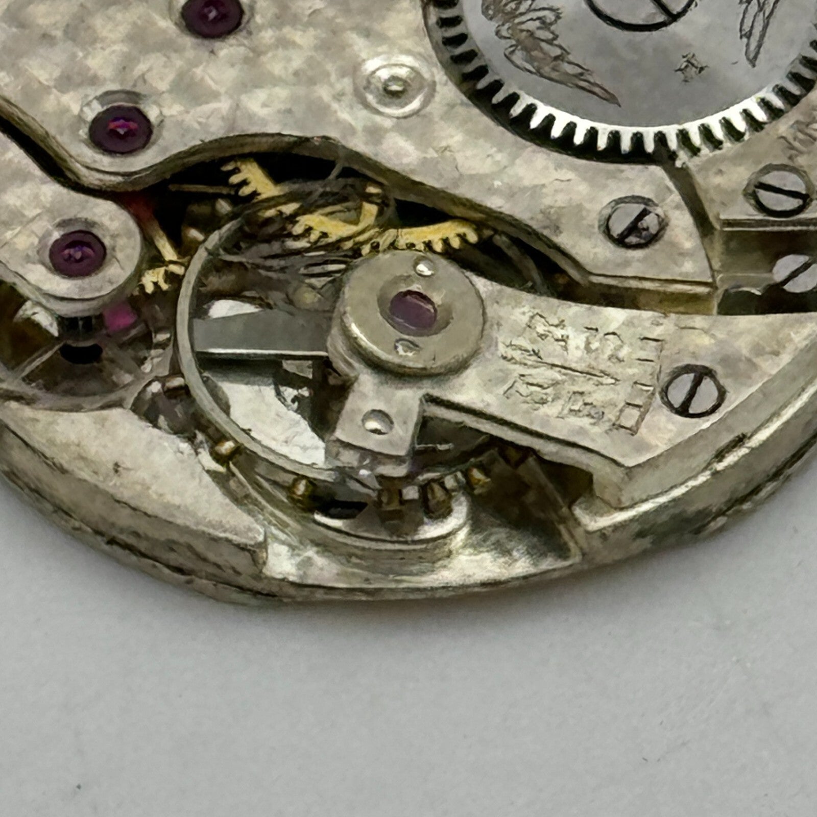 22mm Peseux Rotary 6/240 Swiss 15 Jewels Manual Wind Watch Movement PARTS SPARES