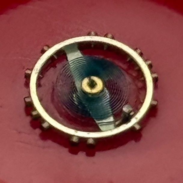 Felsa 291, 373 Balance Wheel Complete And Spring 6 3/4''' Watch Movement Parts 