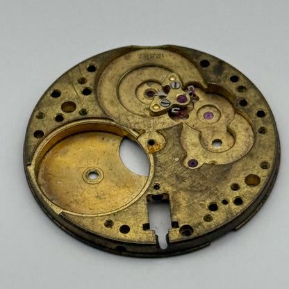 Longines 12.68Z Watch Movement Vintage Incomplete Parts Repair Swiss 27.4mm