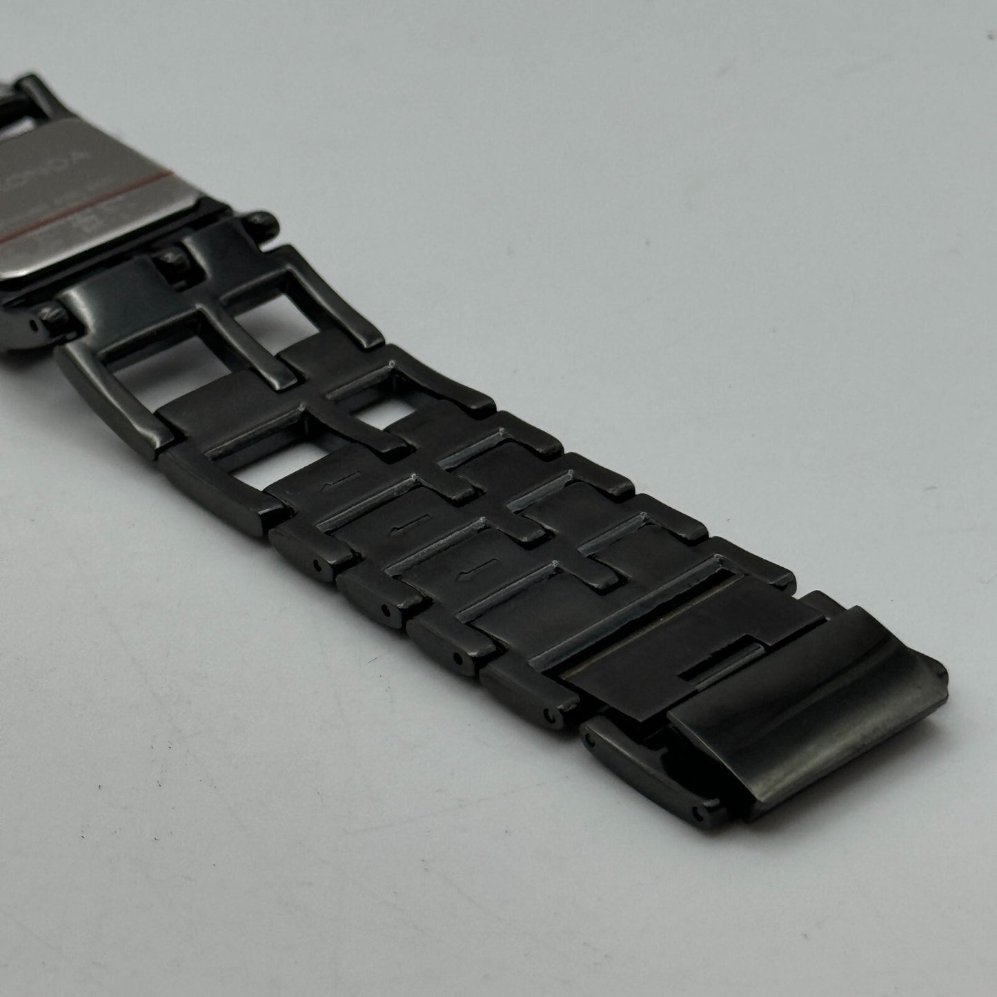 23mm Working Seksy Sekonda 4008 Black Jewelled Quartz Watch New Battery 7.5 Inch