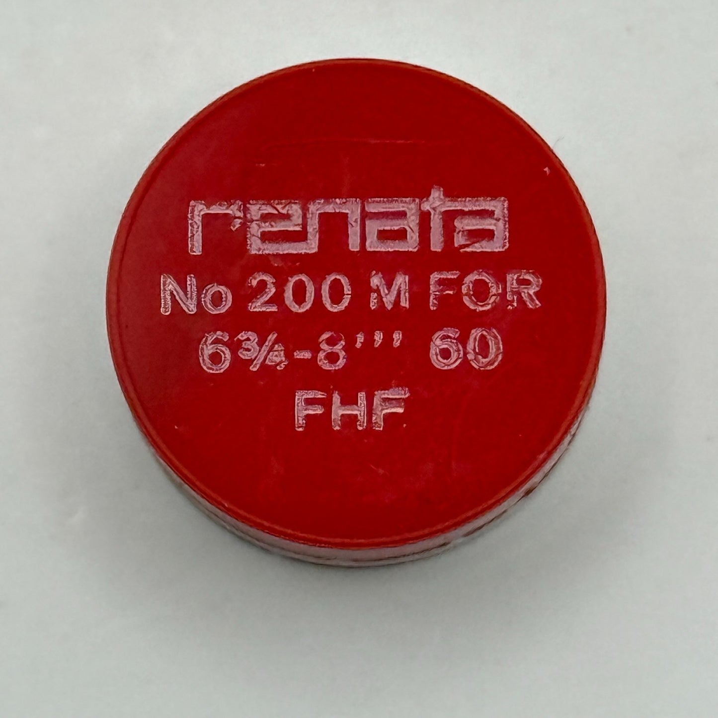 FHF 60 Balance Wheel Complete And Spring 6 3/4-8''' 200 M Watch Movement Parts 