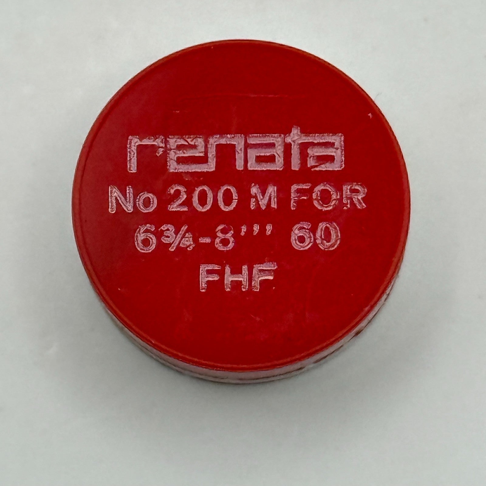 FHF 60 Balance Wheel Complete And Spring 6 3/4-8''' 200 M Watch Movement Parts 