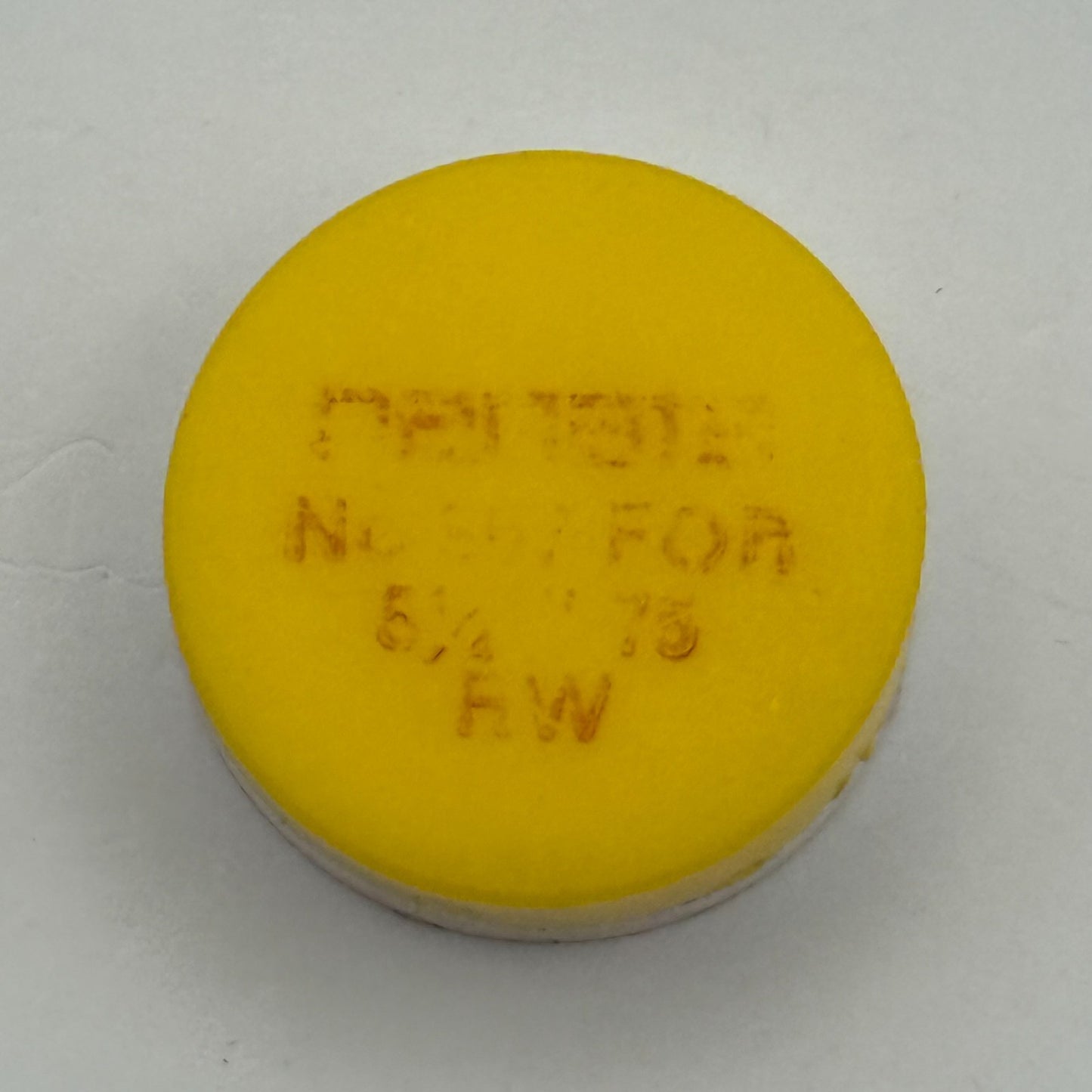 RW 75 Balance Wheel Complete And Spring 5 1/4’’’ 867 Watch Movement Parts NOS